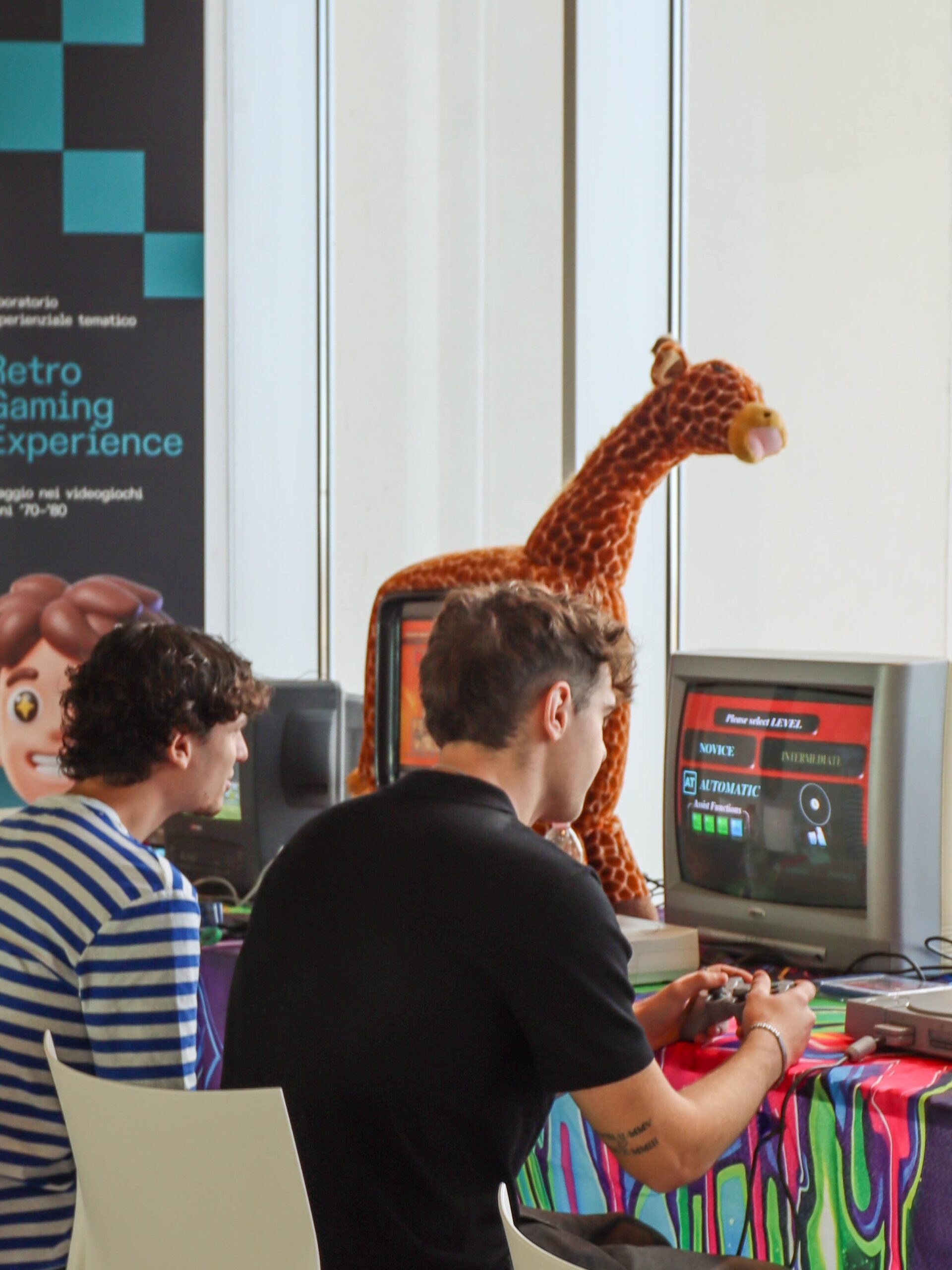 Il laboratorio esperienziale Retro Gaming Experience durante le due giornate di IT’S THE BIG DAY 2026